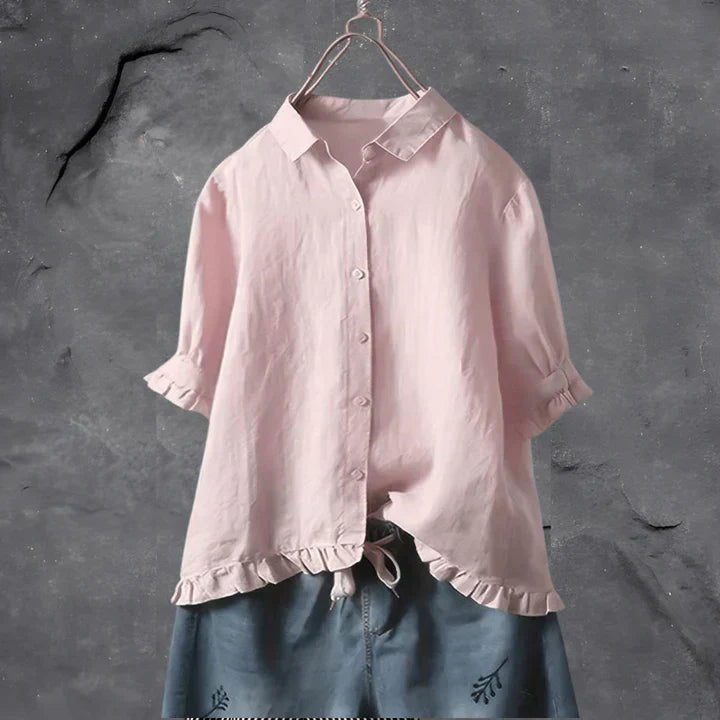 Sassy Button Blouse for women