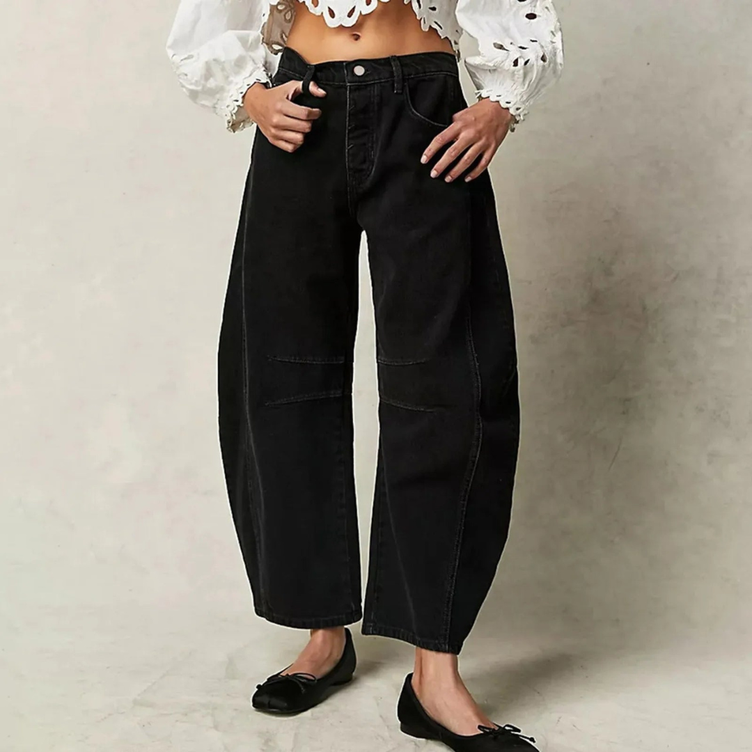 Vintage Wide-Leg Jeans for women