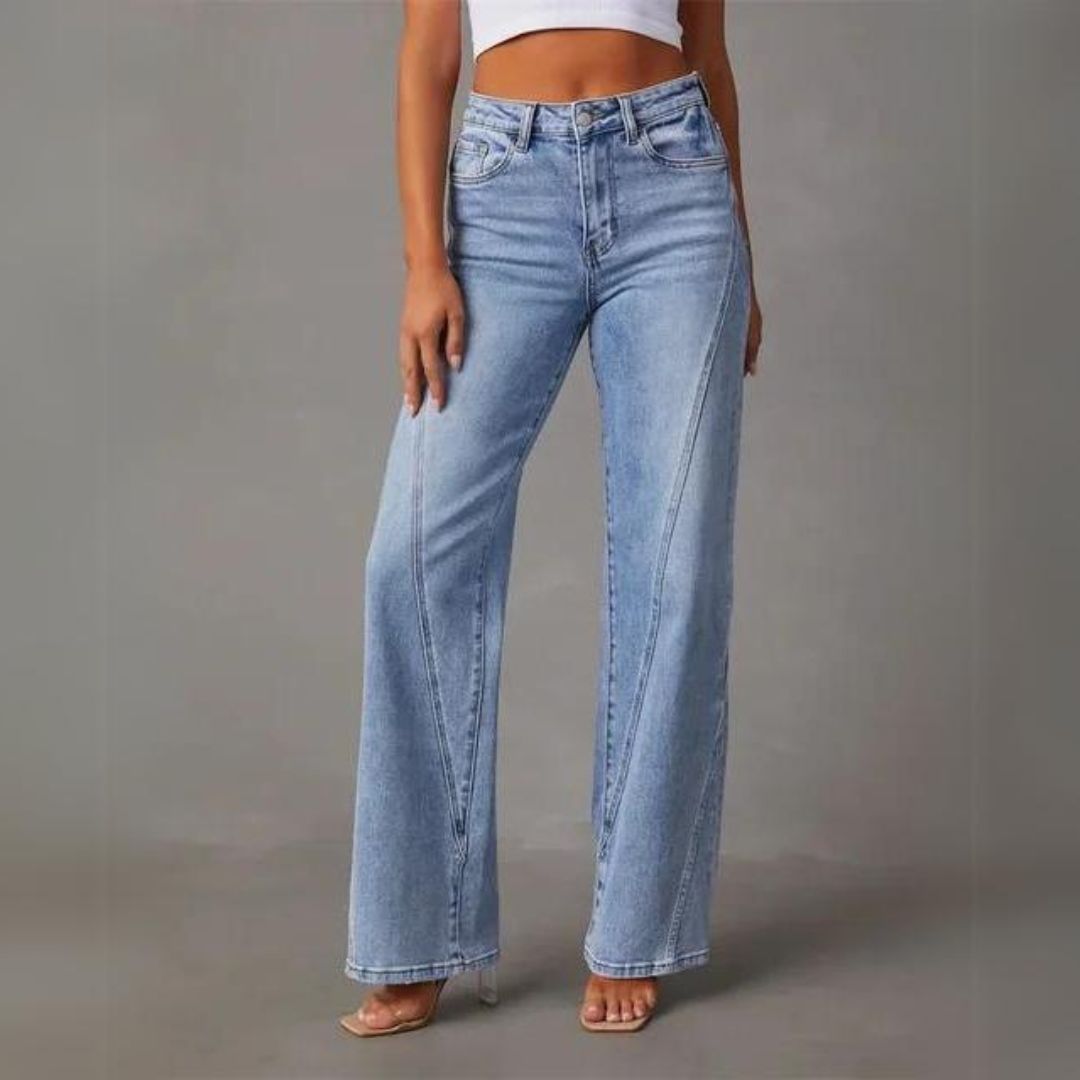 Flared Denim Jeans for women