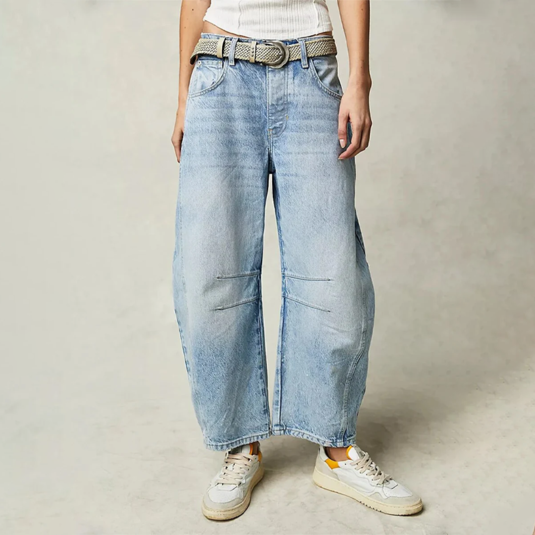 Vintage Wide-Leg Jeans for women