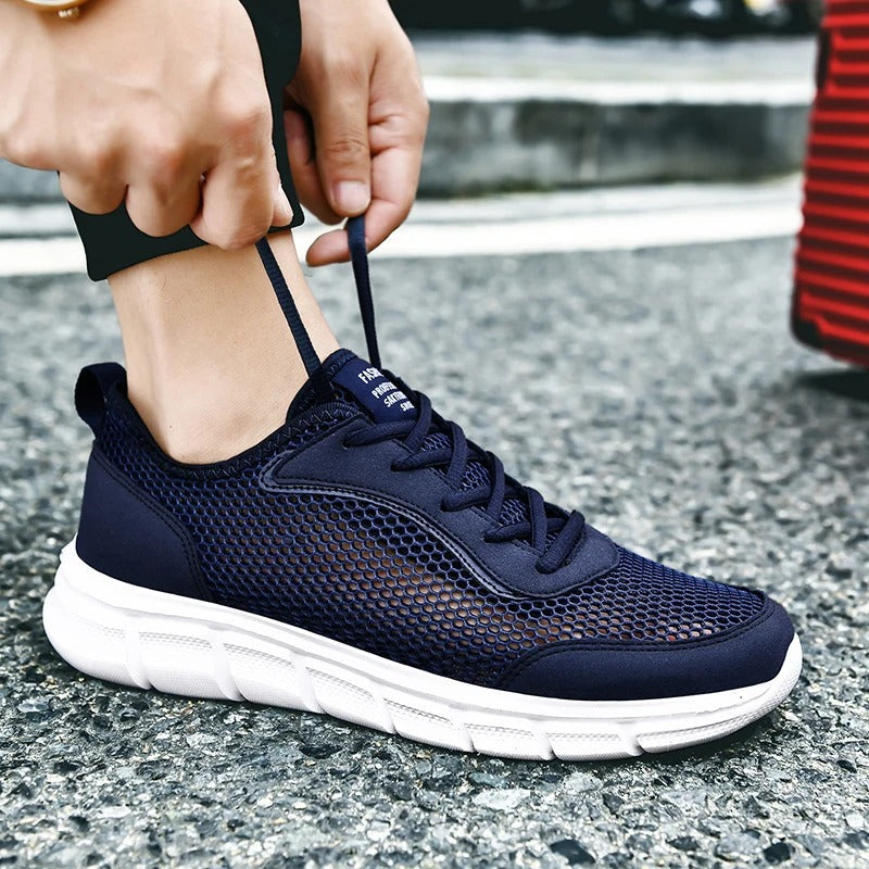 Breathable trainers