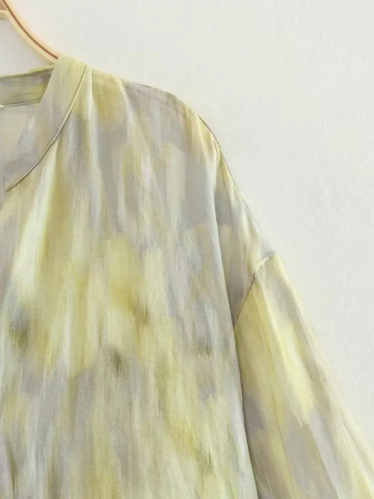 Paige -  Vibe Tie-Dye Blouse