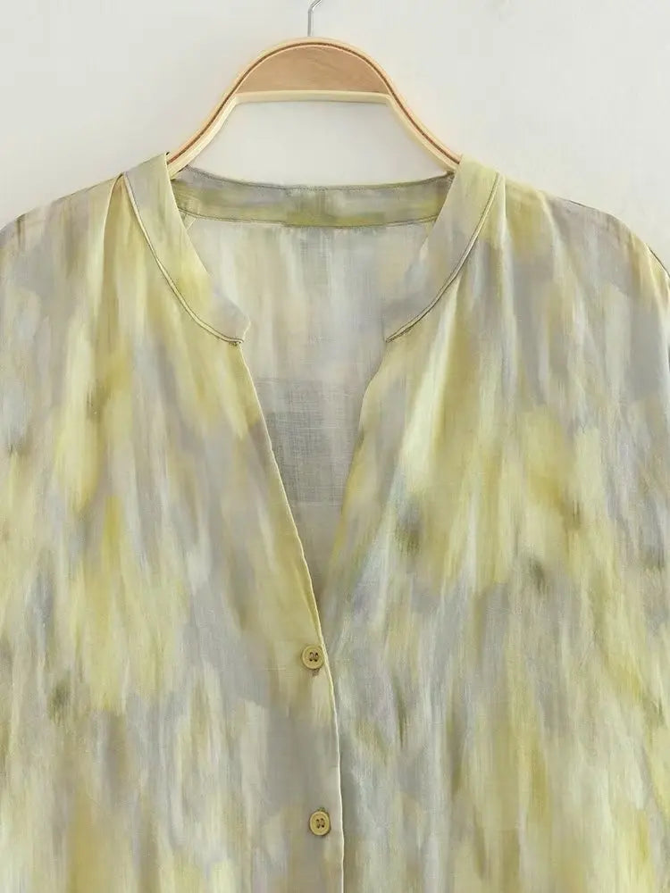 Paige -  Vibe Tie-Dye Blouse