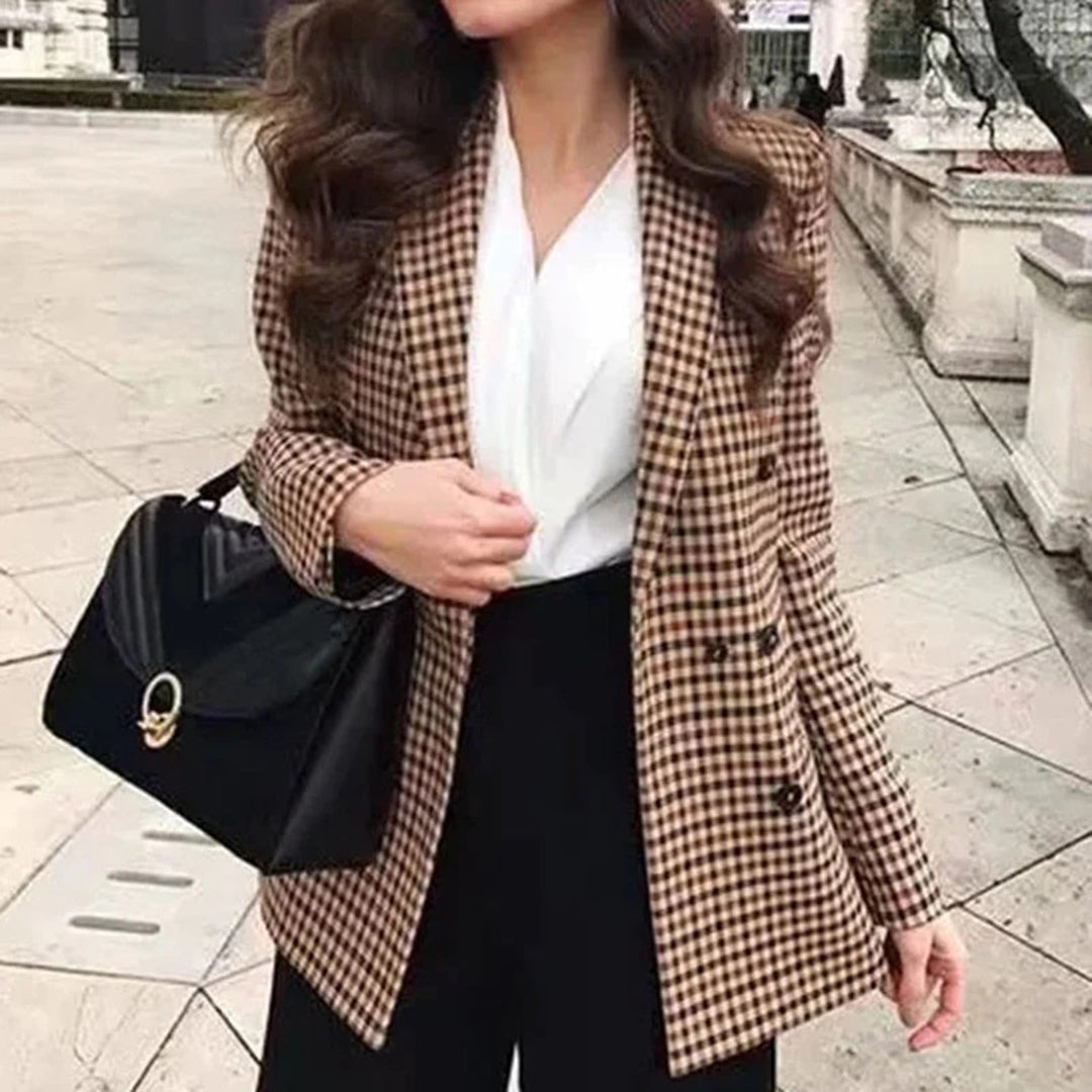 Double-breasted ladies' blazer