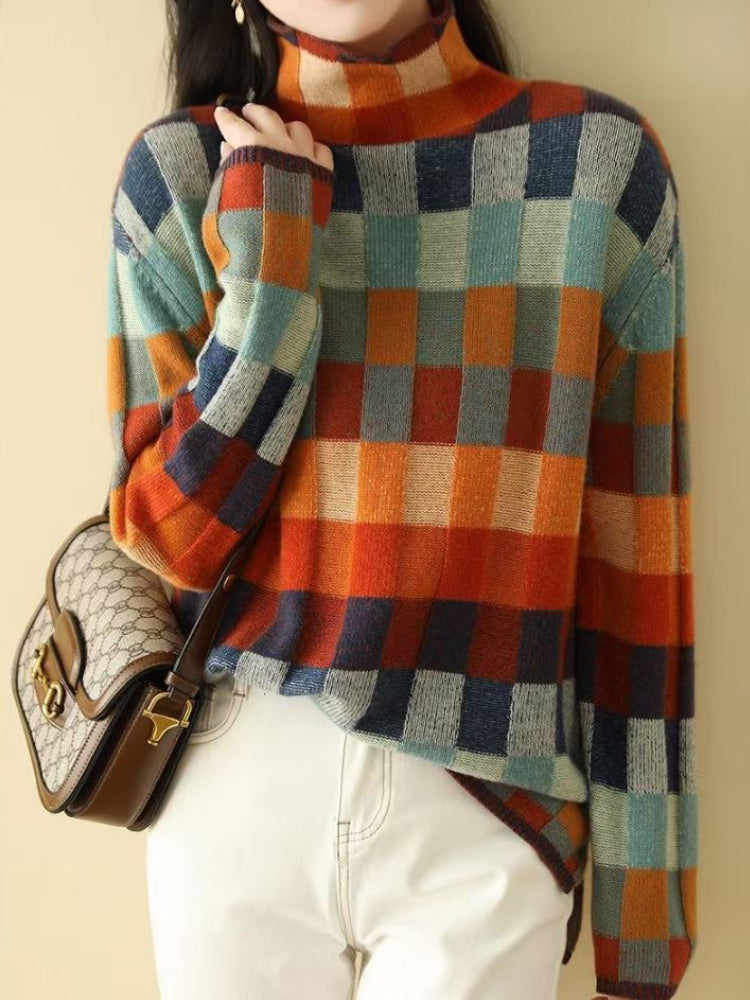 High-Neck Sweater for women