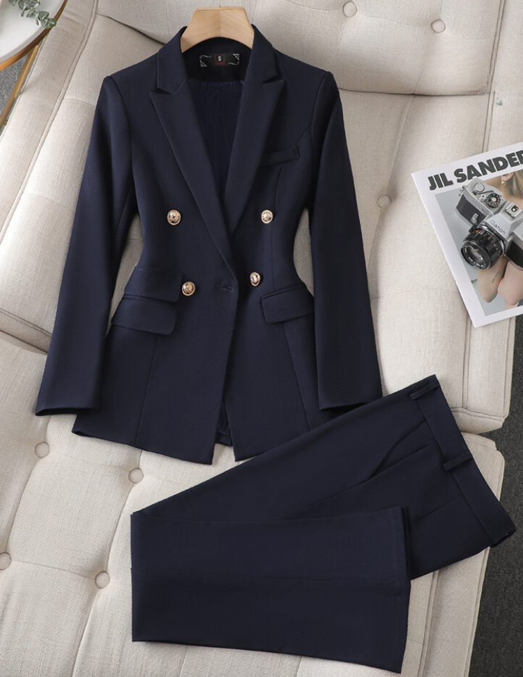 Blazer and trousers set