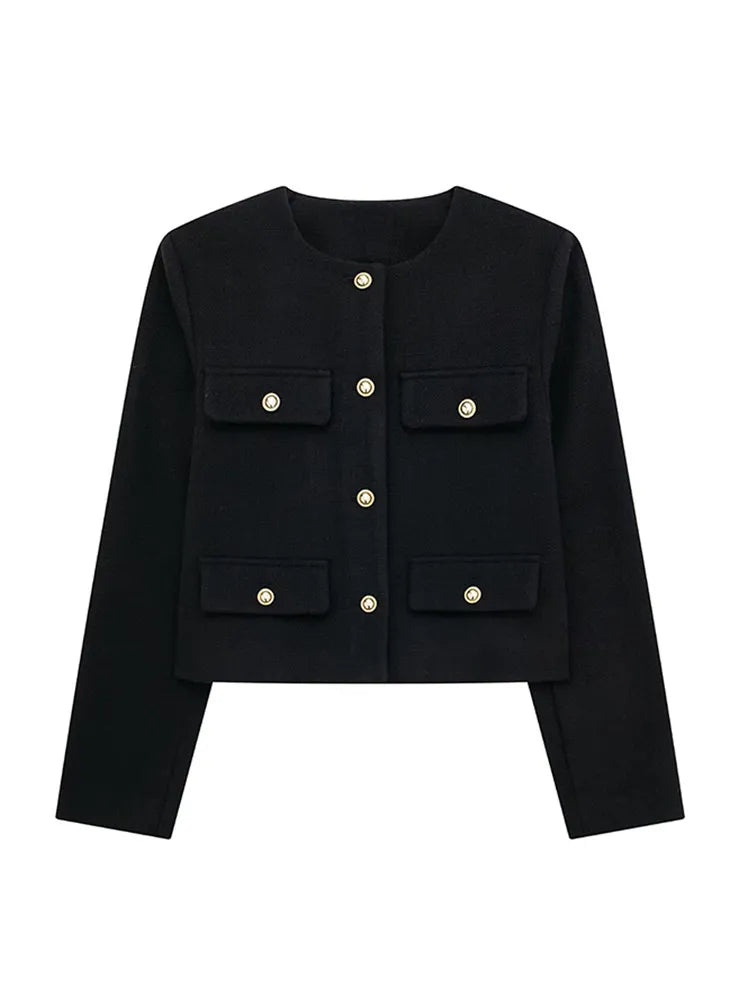 Eloise -  Chic Button-Up Jacket