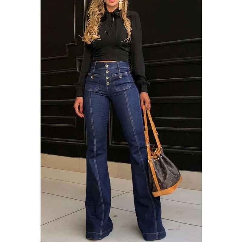 Do - High Waist Denim Jeans