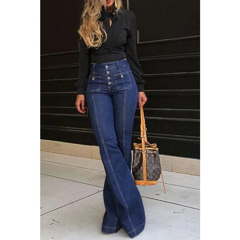 Do - High Waist Denim Jeans