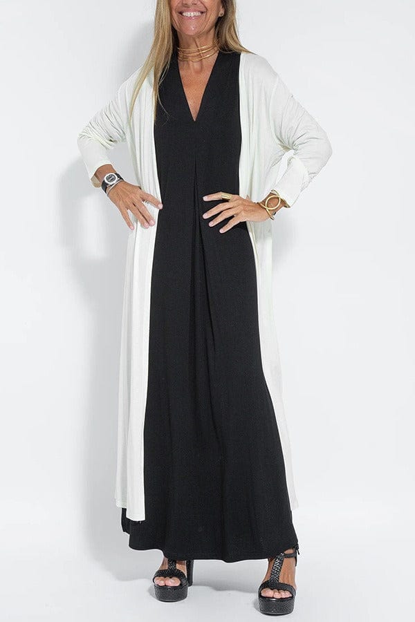 Marlee - Soft Long Dress with Cardigan