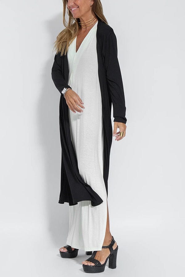 Marlee - Soft Long Dress with Cardigan