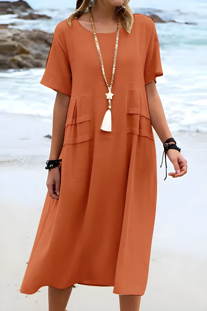 Relaxed Long Dress for women