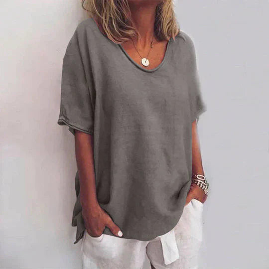 Comfortable loose blouse for women