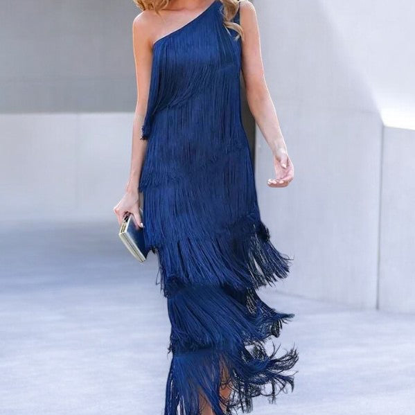 Hailey - Fringed Showstopper Dress