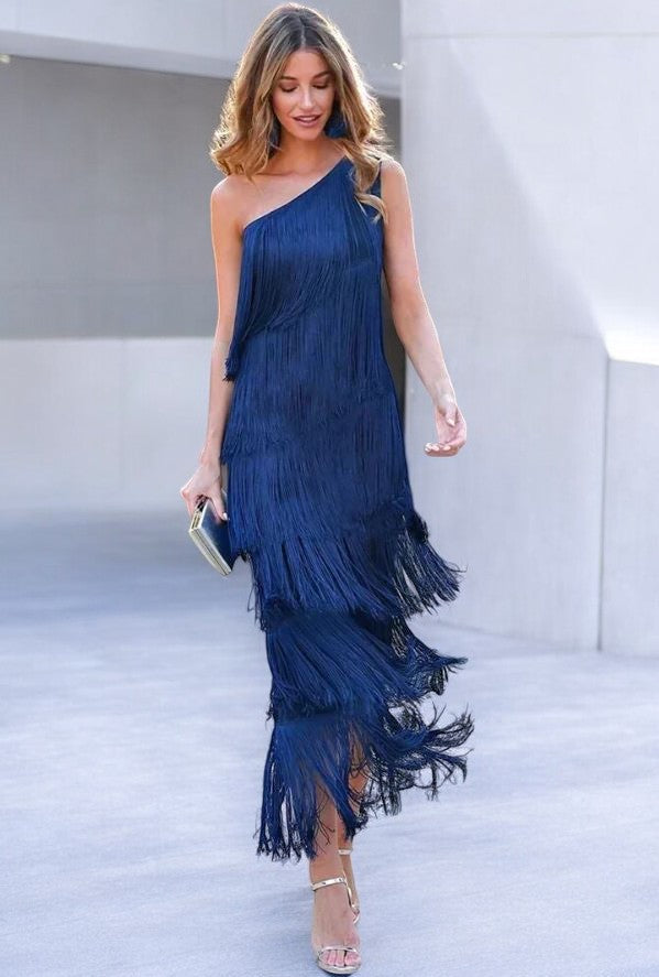 Hailey - Fringed Showstopper Dress