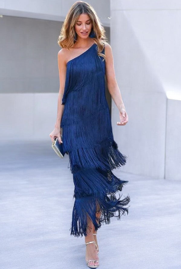 Hailey - Fringed Showstopper Dress