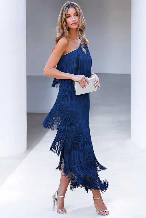 Hailey - Fringed Showstopper Dress