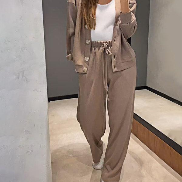 Emma - Knitted Jacket & Pants Set