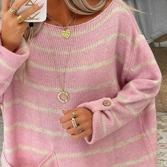 Chic Striped Jumper